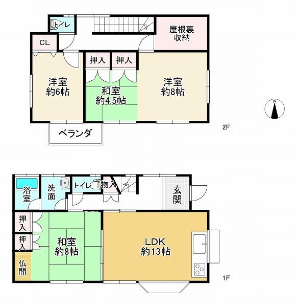 勝原区下太田（網干駅） 1200万円