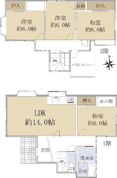 松里園３（近鉄下田駅） 750万円