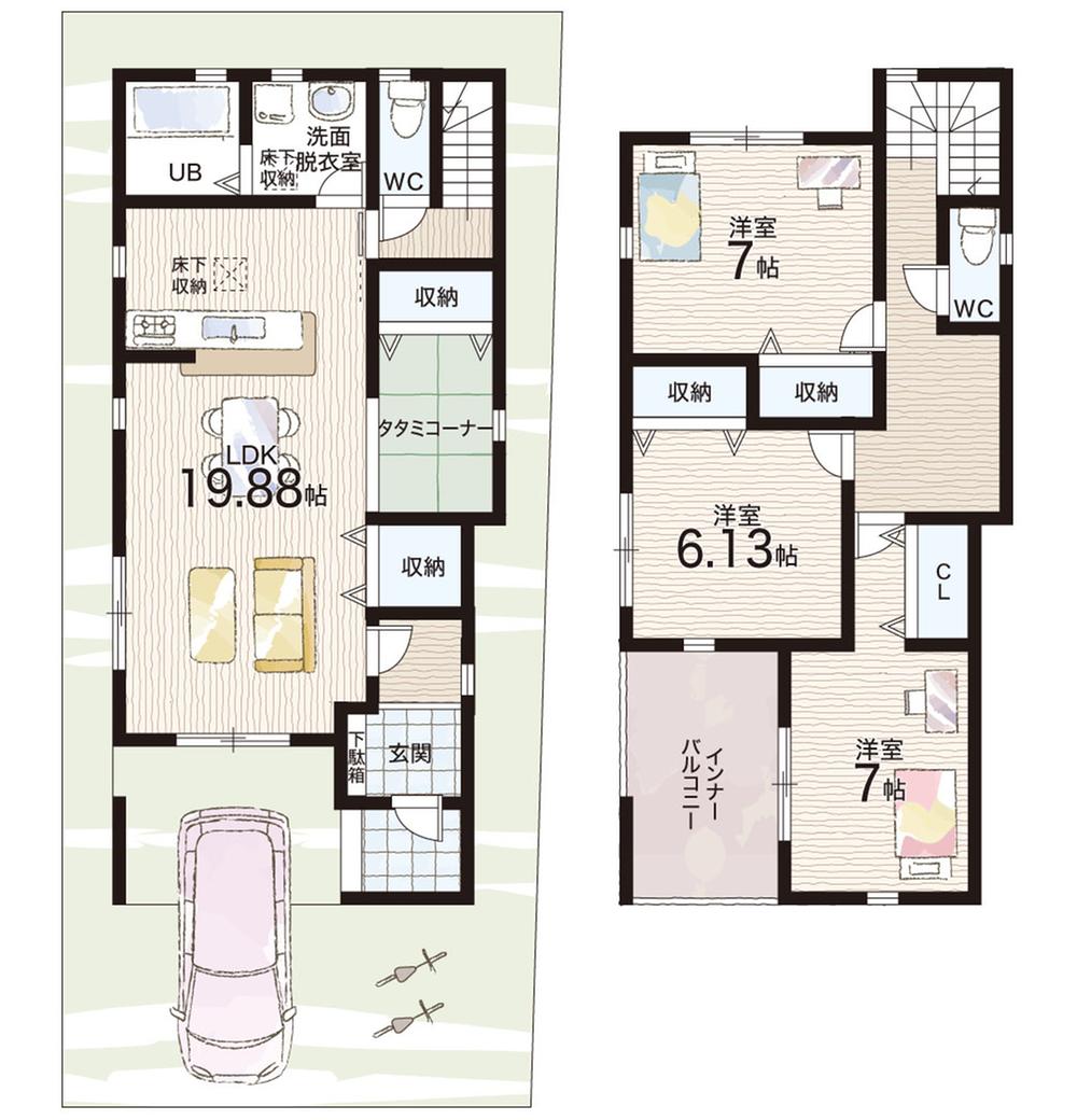 石原町４ 3080万円