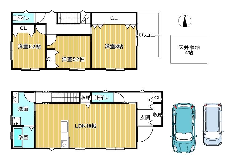 小綱町（八木西口駅） 2898万円