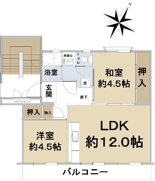 釈尊寺第一住宅１２号棟