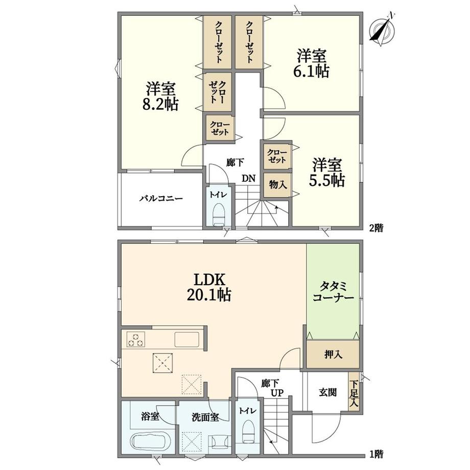 錦松台（鶯の森駅） 3380万円