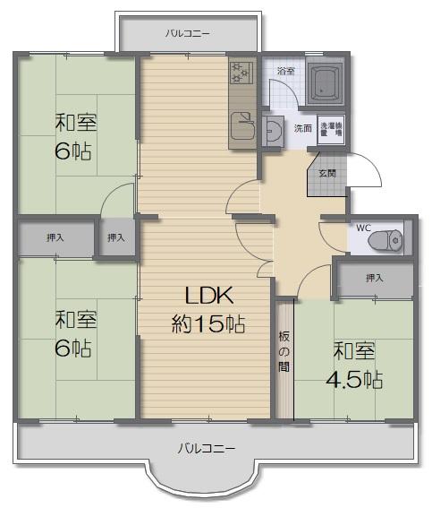 名谷26団地104号棟