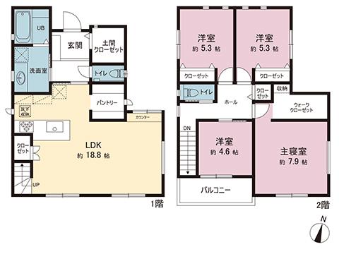 百舌鳥梅北町３（百舌鳥八幡駅） 5080万円