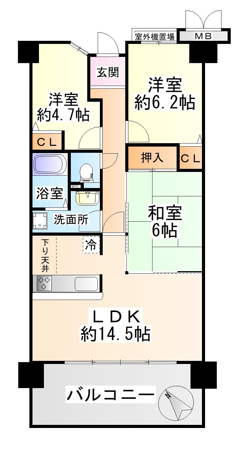 コート和泉府中セルカ B棟 中古マンション