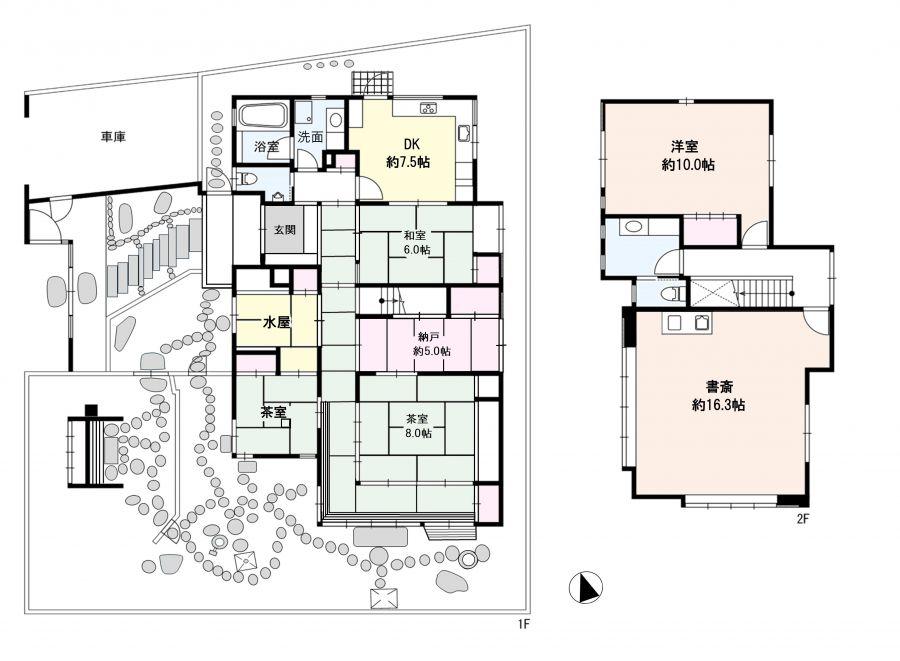 鶏冠井町山畑（西向日駅） 1億3000万円