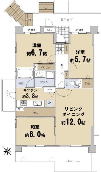 ローレルスクエア木津川台第Ⅱ期８号棟