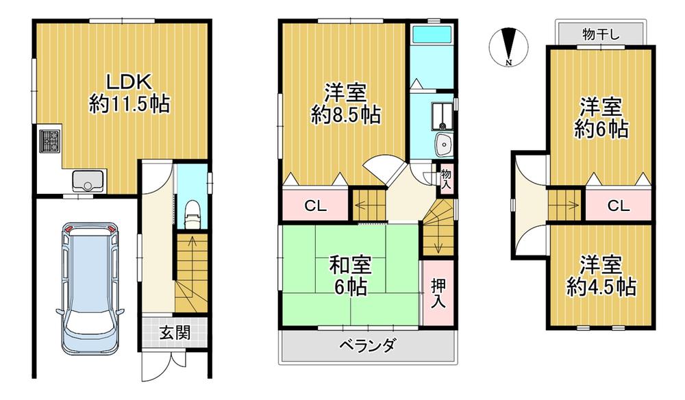 八条源町（西大路駅） 2480万円