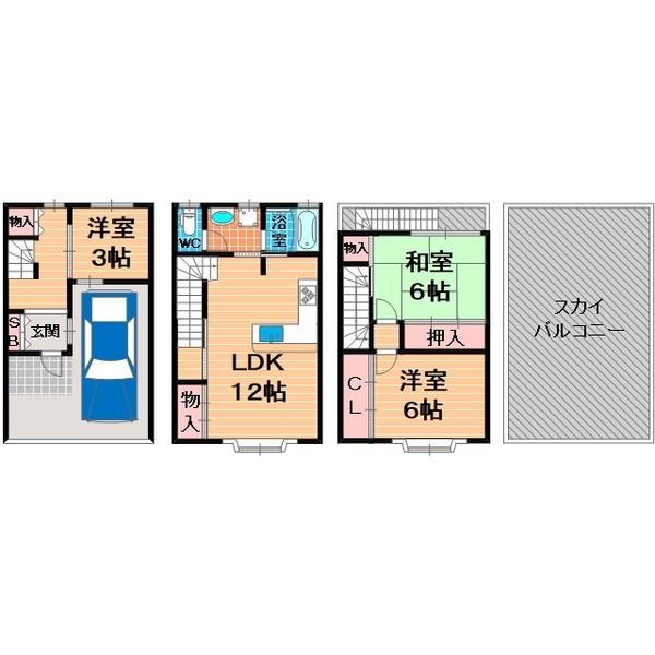 古市１（今福鶴見駅） 1875万円