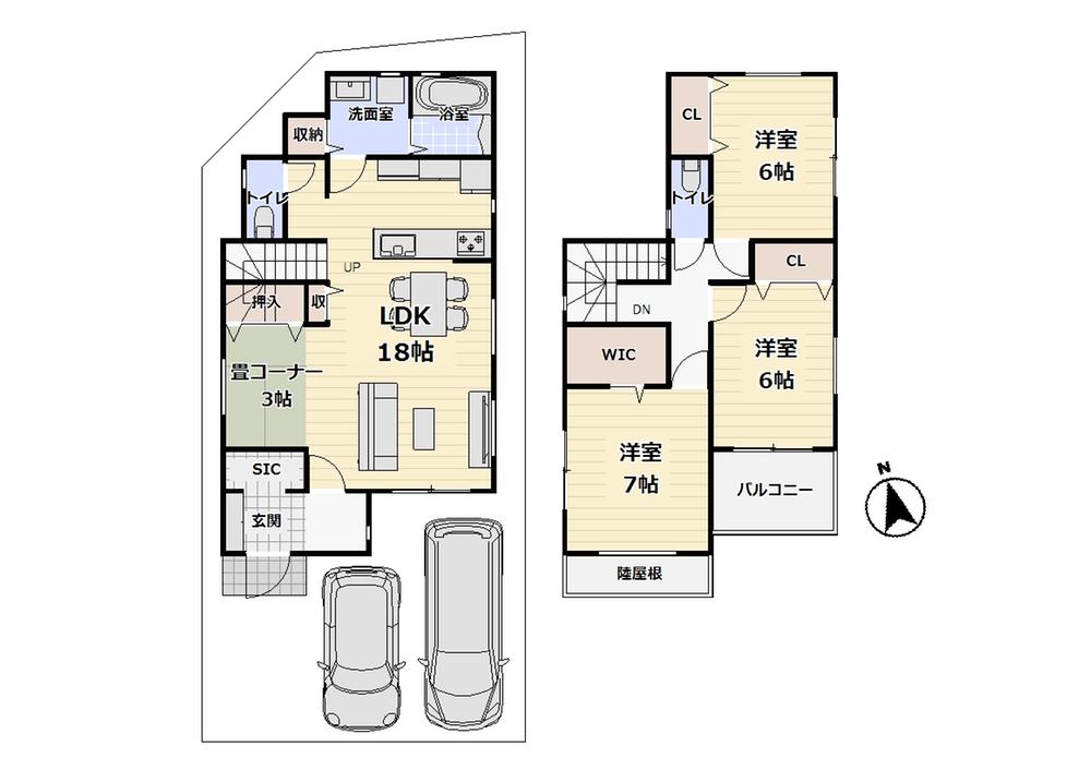 浜寺船尾町西４（諏訪ノ森駅） 2280万円・2480万円