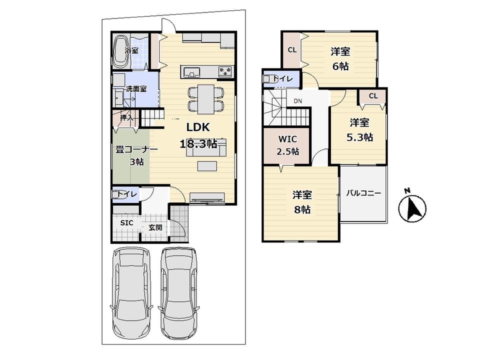 浜寺船尾町西４（諏訪ノ森駅） 2280万円・2480万円