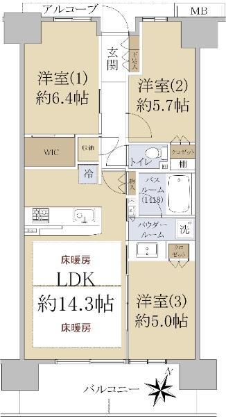 シティテラス神崎川駅前ＮＤ棟