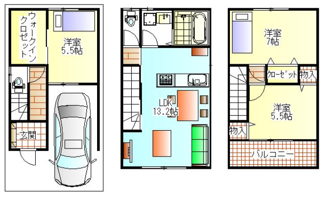 東住吉区鷹合4丁目新築戸建