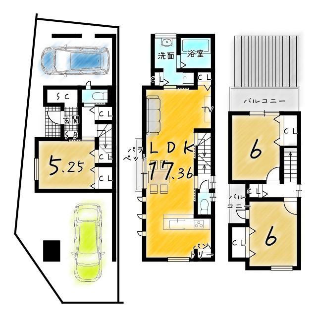 SUUMO】京都市右京区太秦一ノ井町の新築一戸建て・分譲住宅・一軒家