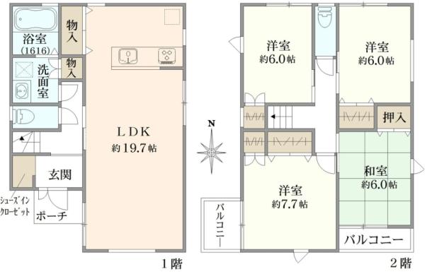 大阪市平野区瓜破六丁目　中古戸建