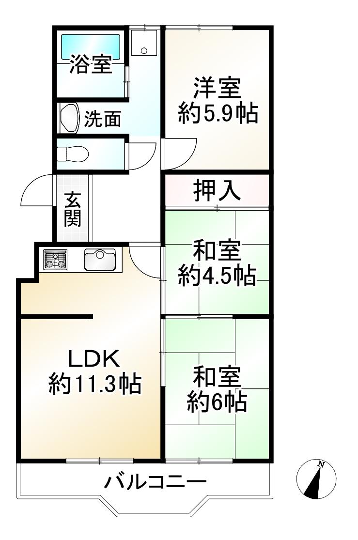 ハイコーポ長岡京A棟