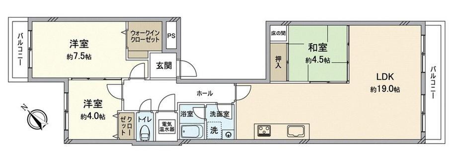 原山台コーポ　１号棟