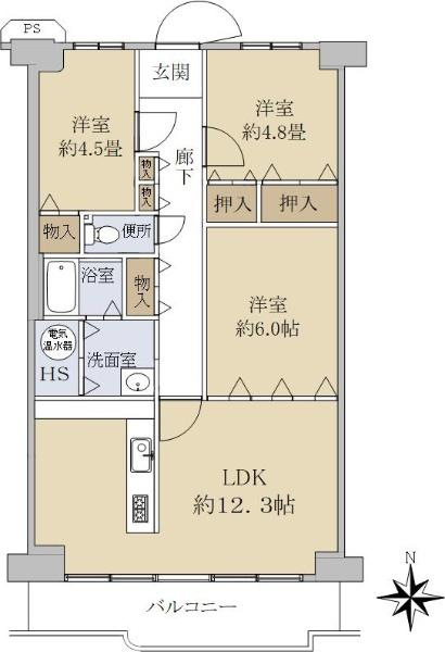 小阪パークハイツ１号棟