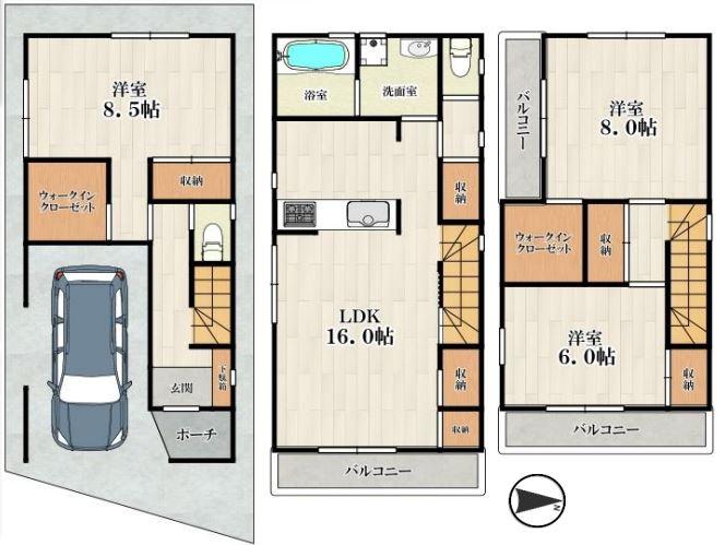 小阪（深井駅） 2640万円