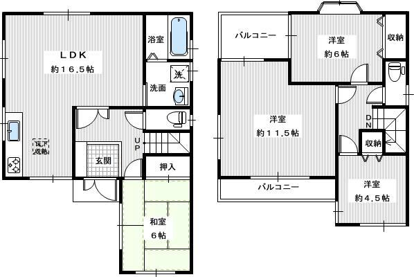 菩提町１（初芝駅） 2880万円