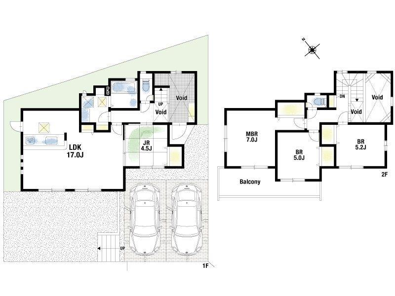 北春日丘１（茨木駅） 5380万円