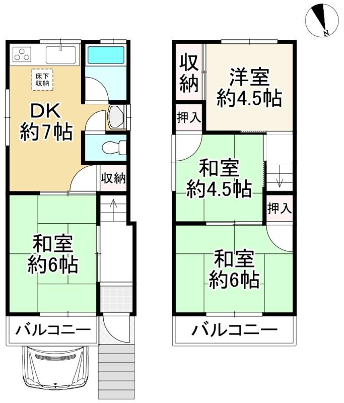 尊延寺５ 340万円