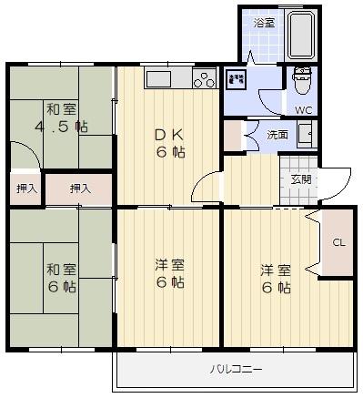 白川台住宅13号棟