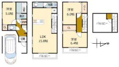 中島１（出来島駅） 2780万円