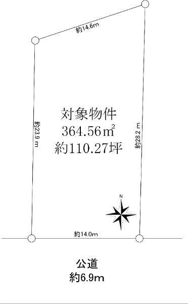 広畑区小松町４（はりま勝原駅） 2200万円