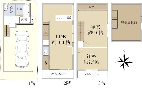 野江１（ＪＲ野江駅） 3280万円