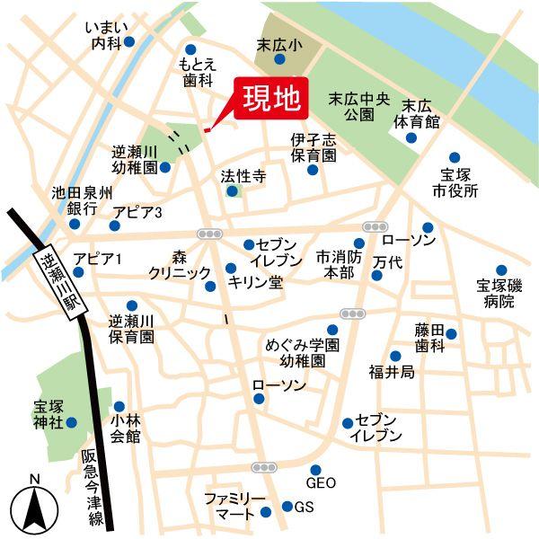 伊孑志２（逆瀬川駅） 7490万円