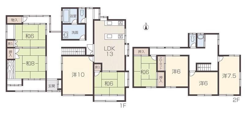 勝原区山戸（はりま勝原駅） 3200万円