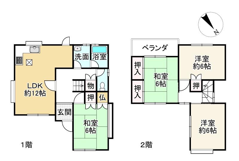 五個荘中町（五箇荘駅） 1120万円