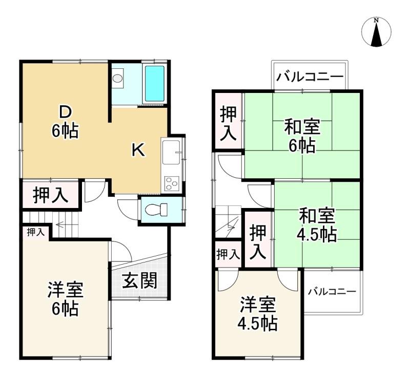 北楠葉町（樟葉駅） 1400万円