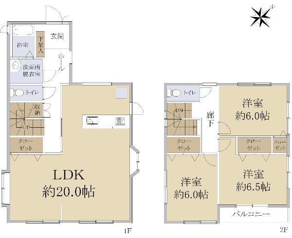 錦松台（鼓滝駅） 2499万円