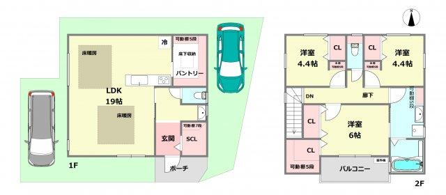 口谷西３（山本駅） 2580万円