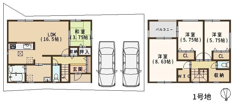 向野２（恵我ノ荘駅） 2480万円・2580万円