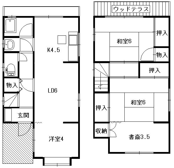 北野１（中山寺駅） 500万円