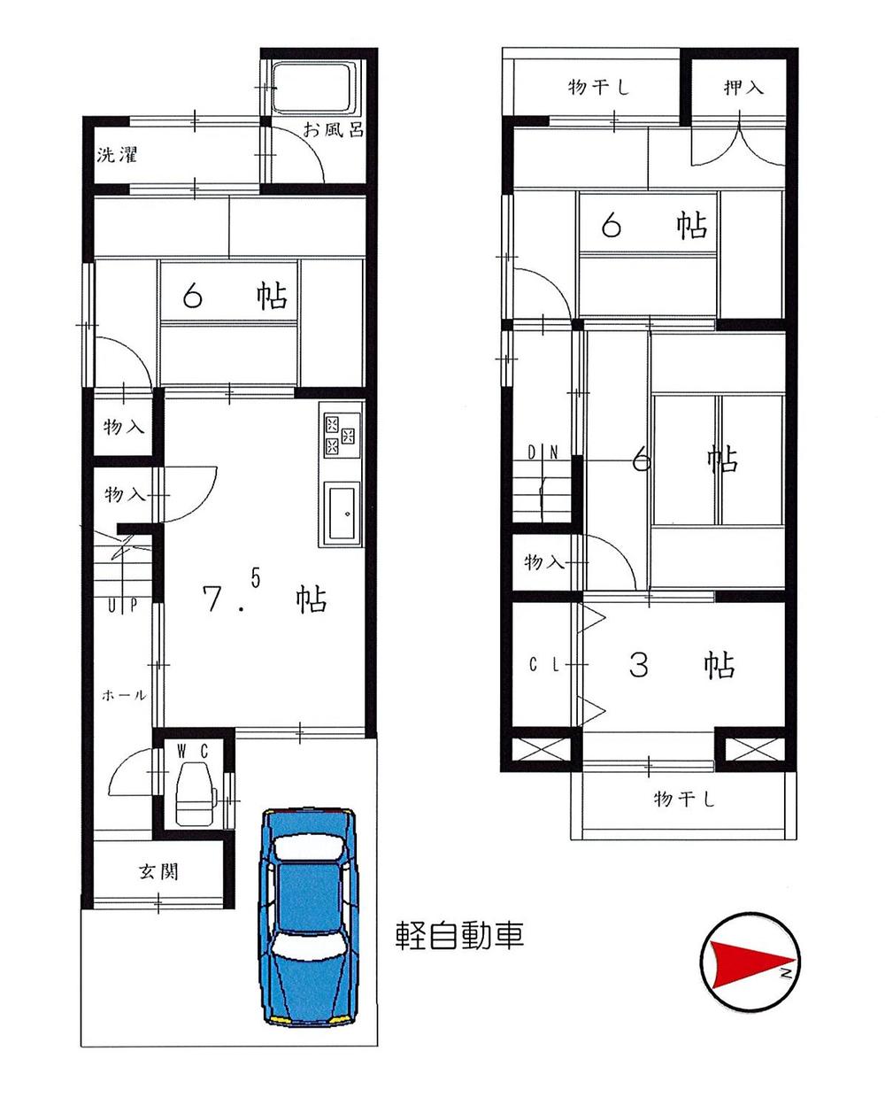 羽束師志水町 680万円