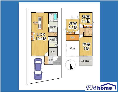 招提大谷３（長尾駅） 3380万円