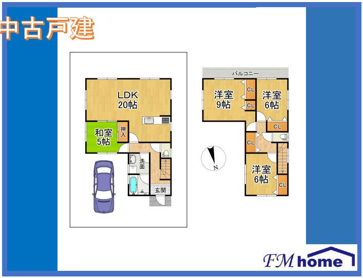 城山台６（木津駅） 3199万円