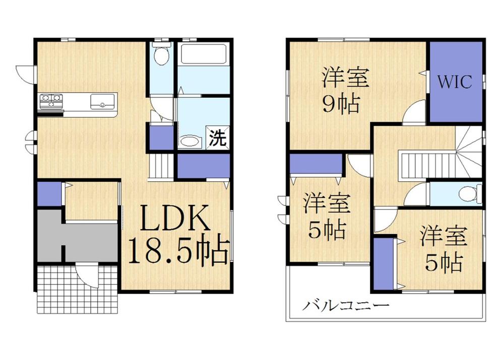 水口町八坂（水口石橋駅） 1298万円～1448万円