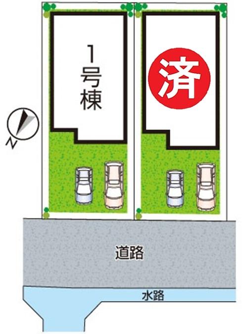 草津市上笠　一戸建て　全２邸第２３－１期