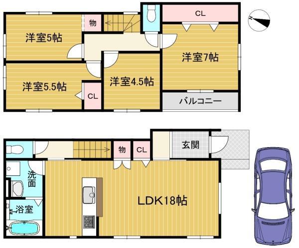 寺戸町笹屋（東向日駅） 3798万円