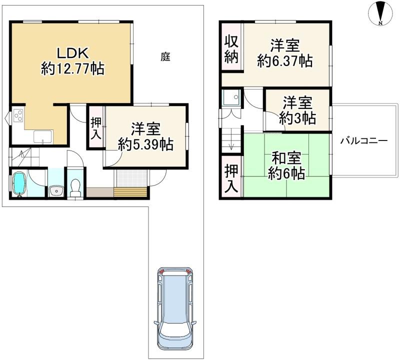 岡山手町（枚方市駅） 980万円