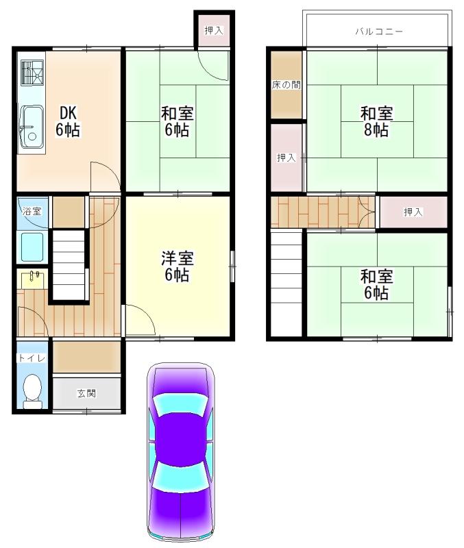 衣笠西御所ノ内町（北野白梅町駅） 3250万円