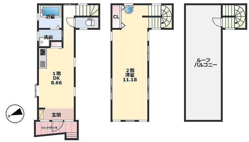 浜町（西宮駅） 2200万円