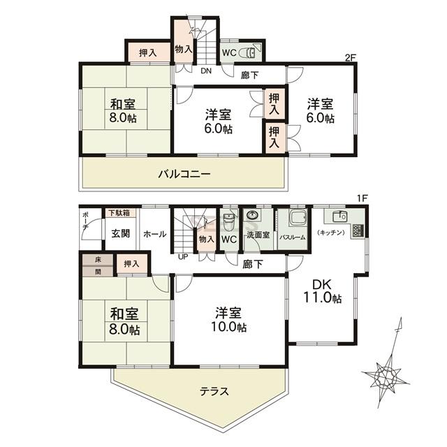 住吉山手９ 1780万円