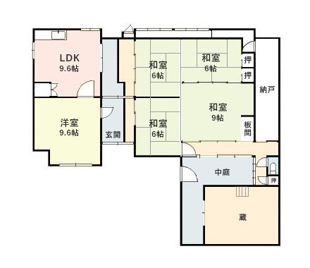 detached 奈良県桜井市大字谷