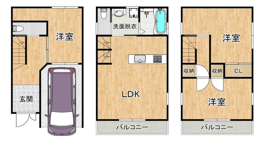 鷹合４（針中野駅） 3080万円